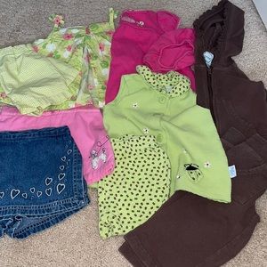 12 Month Girls Summer Time Bundle Wear
